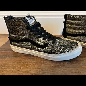 Vans metallic Sk8-hi hi-tops